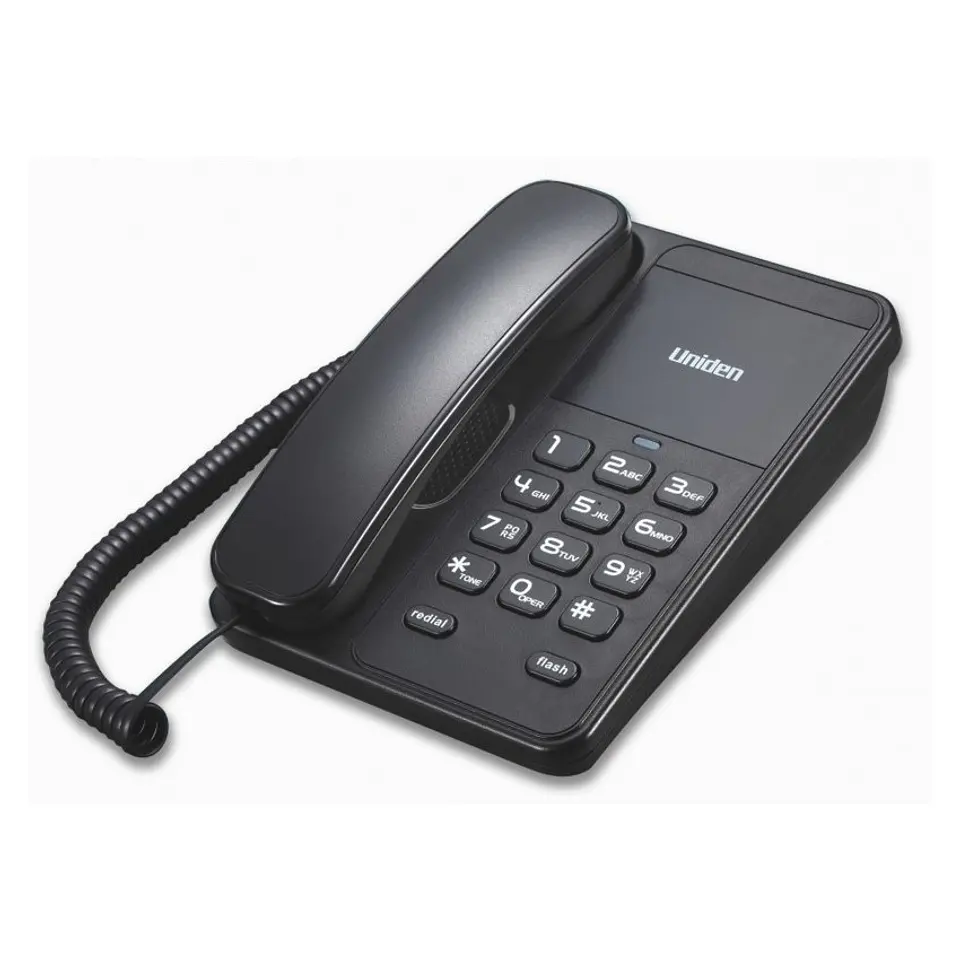 Telefono Fijo Sobremesa Uniden AS7202 Negro 1