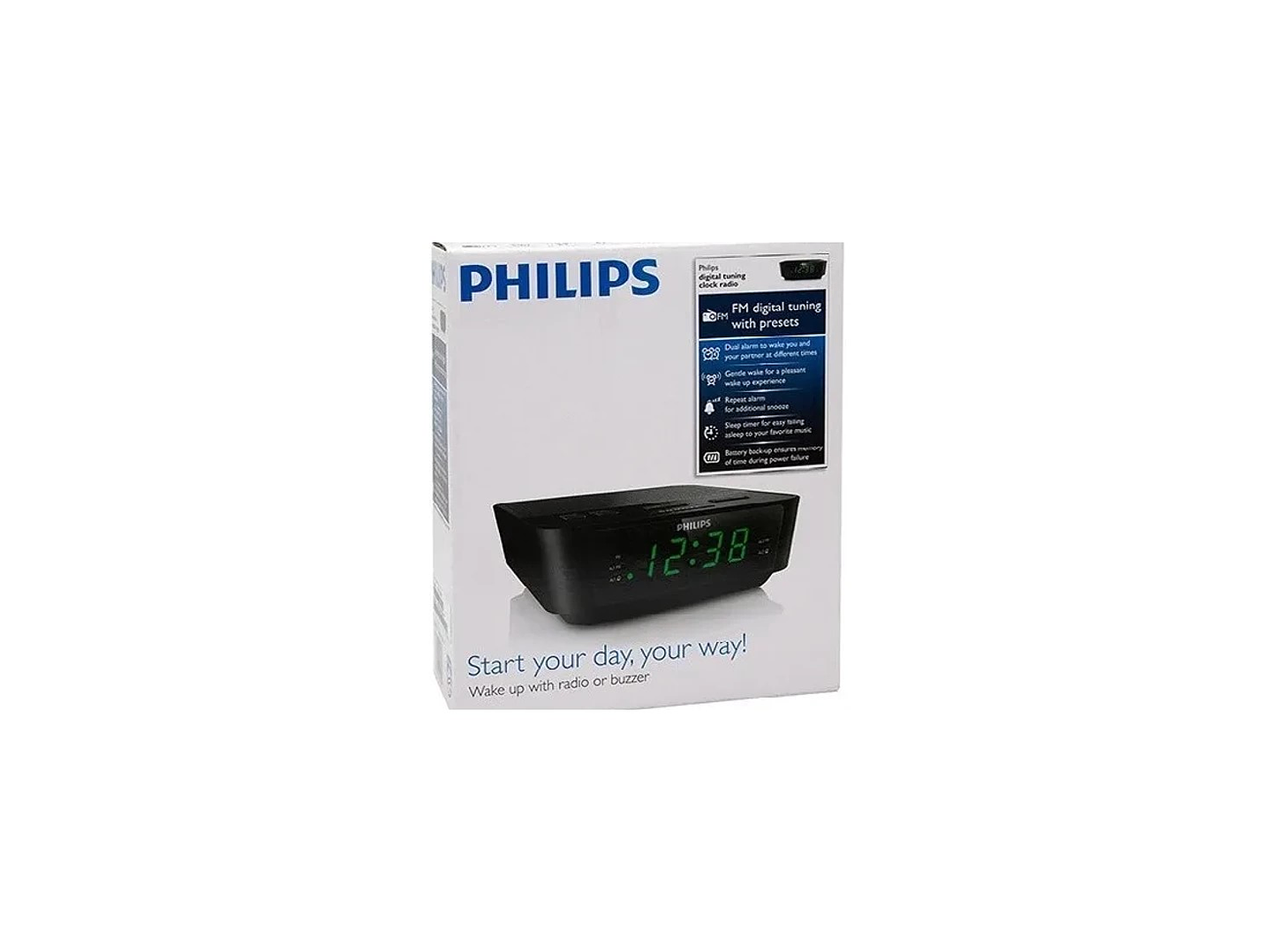 Radio Reloj Despertador Philips AJ3116M 3