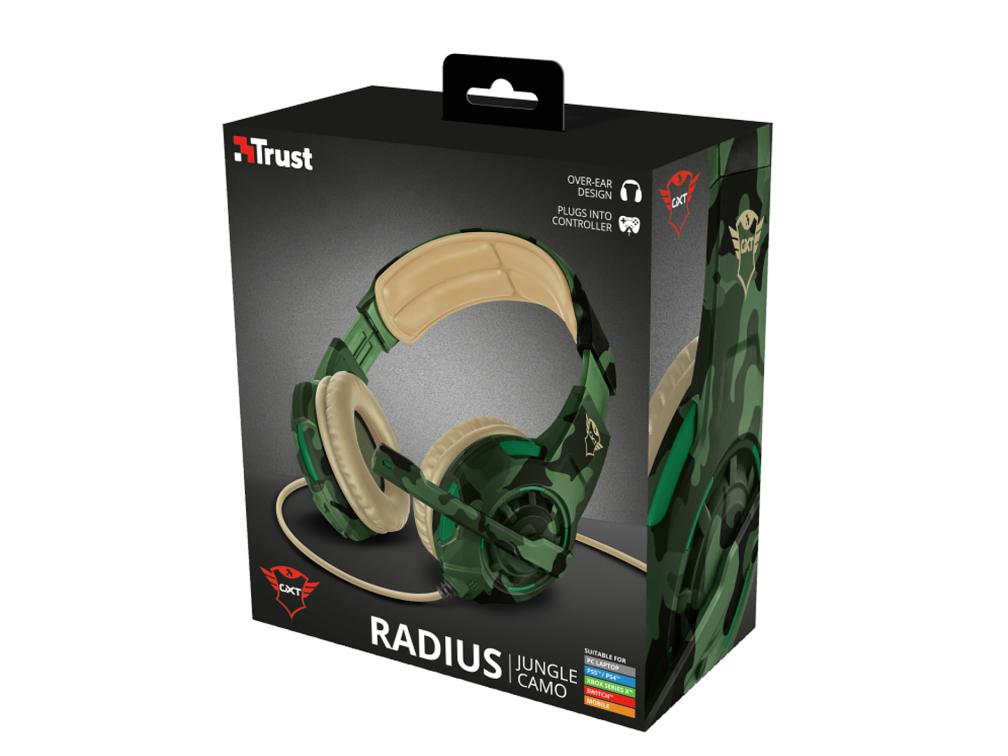 Audifonos Gamer Trust Gtx 310C Jungle Radius 7.1 2