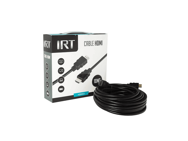 Cable HDMI IRT 10mts Full HD 1.4 1