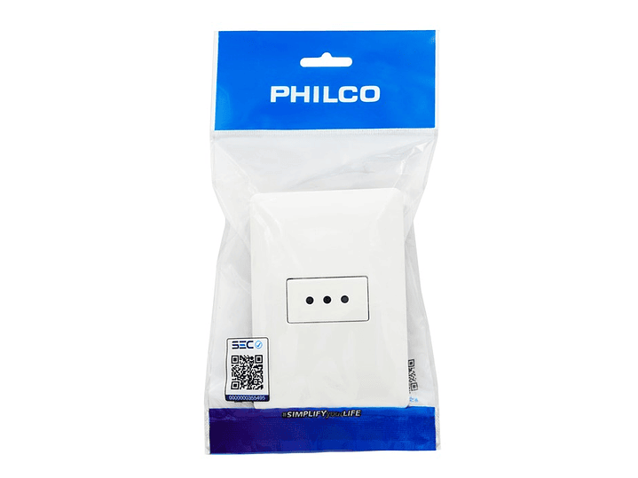 Enchufe Tomacorriente Philco Simple 250v 10A  2