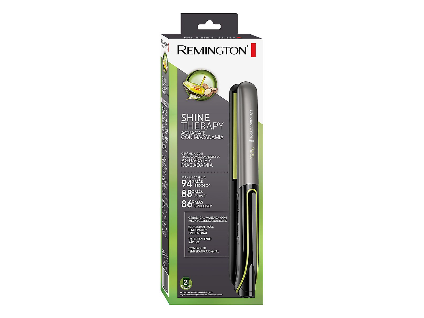 Plancha Alisadora Remington Shine Therapy S12A 2