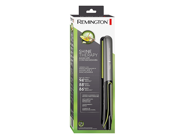 Plancha Alisadora Remington Shine Therapy S12A 2