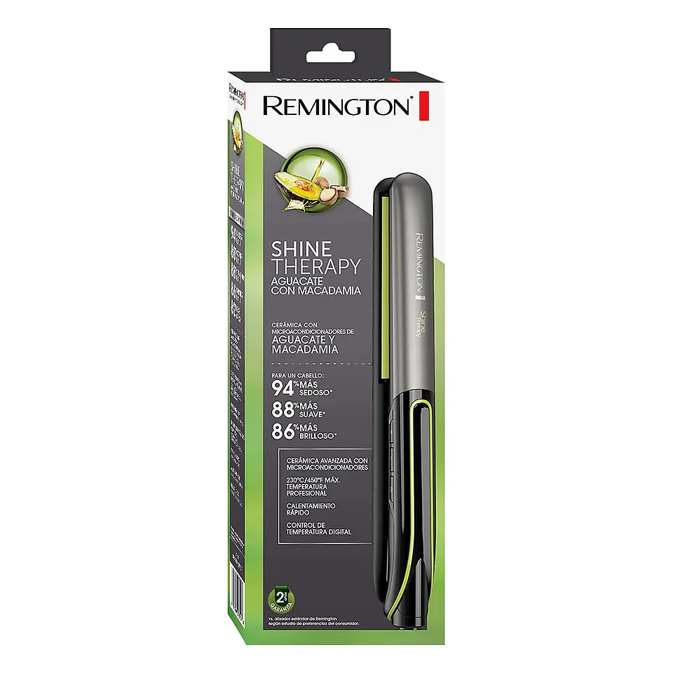 Plancha Alisadora Remington Shine Therapy S12A 2