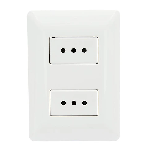 Enchufe Tomacorriente Philco Doble 250v 10A 