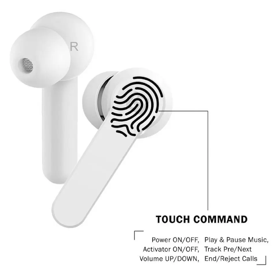 Audifonos Inalambricos Aiwa Earbuds BT V5.0 AW8 3