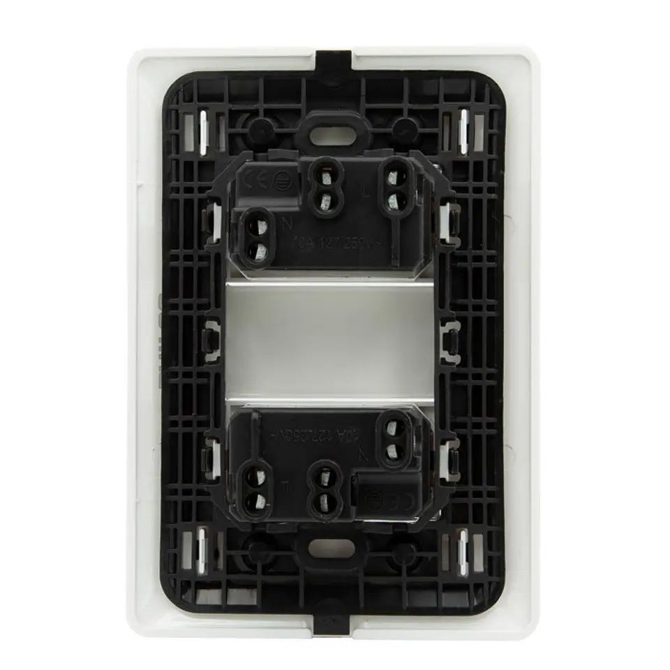 Enchufe Tomacorriente Philco Doble 250v 10A  3