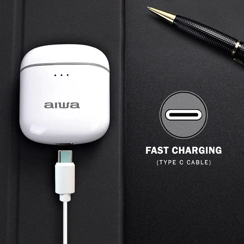 Audifonos Inalambricos Aiwa Earbuds BT V5.0 AW8 4