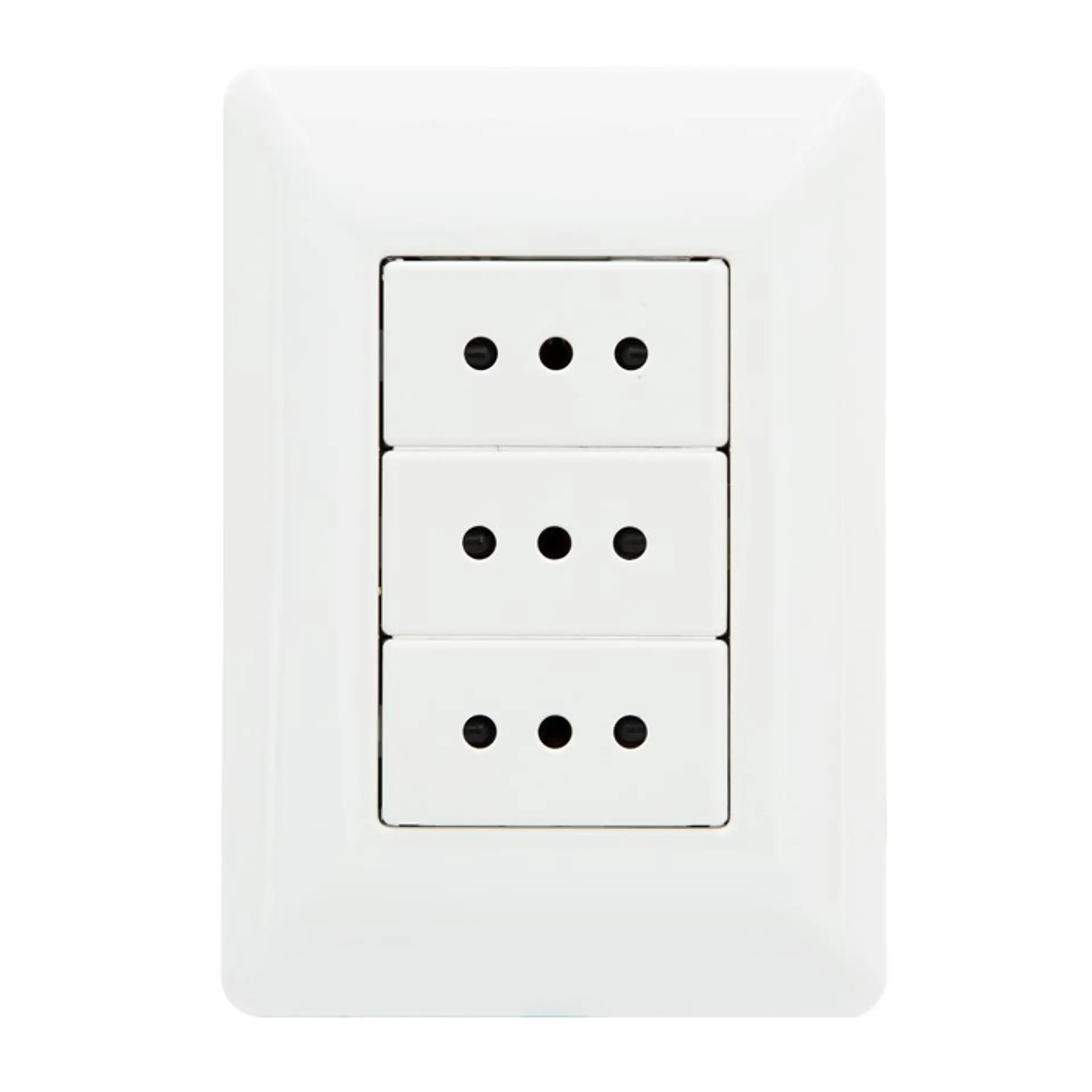 Enchufe Tomacorriente Philco Triple 250v 10A  1