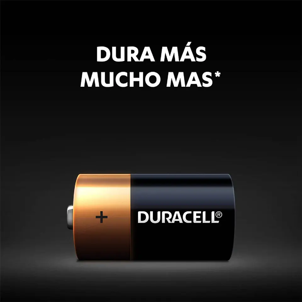 Pack 2 Pilas Duracell C Alcalina 3