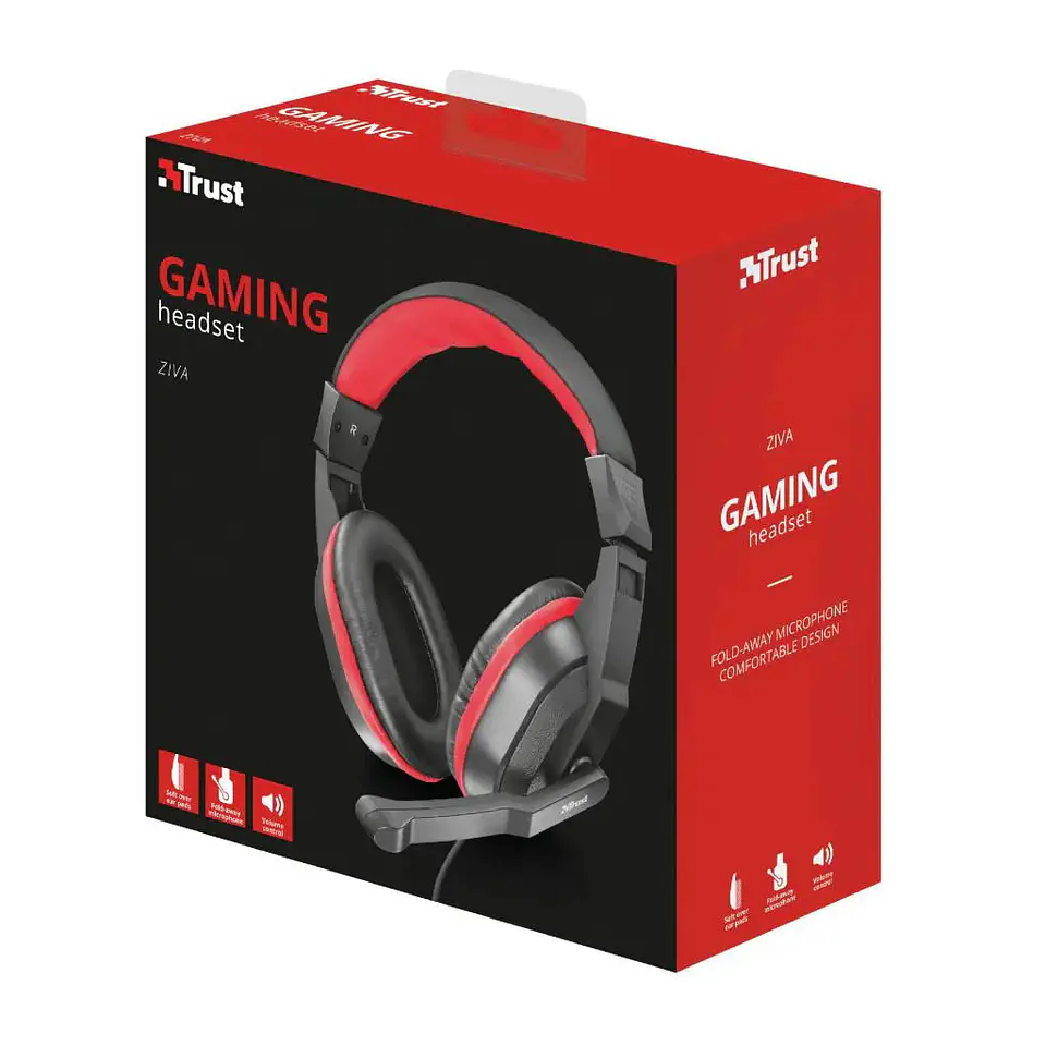 Audifono Gamer Trust Ziva Con Microfono 2