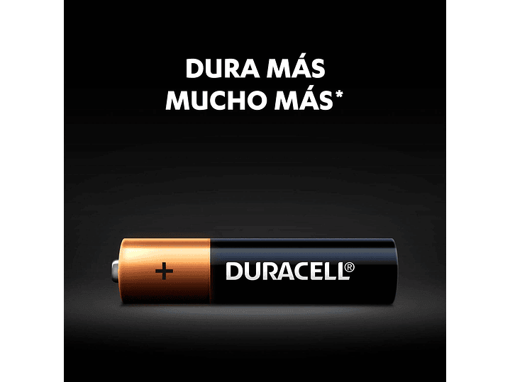 Pack 6 Pilas Duracell AAA Alcalina Tira 3
