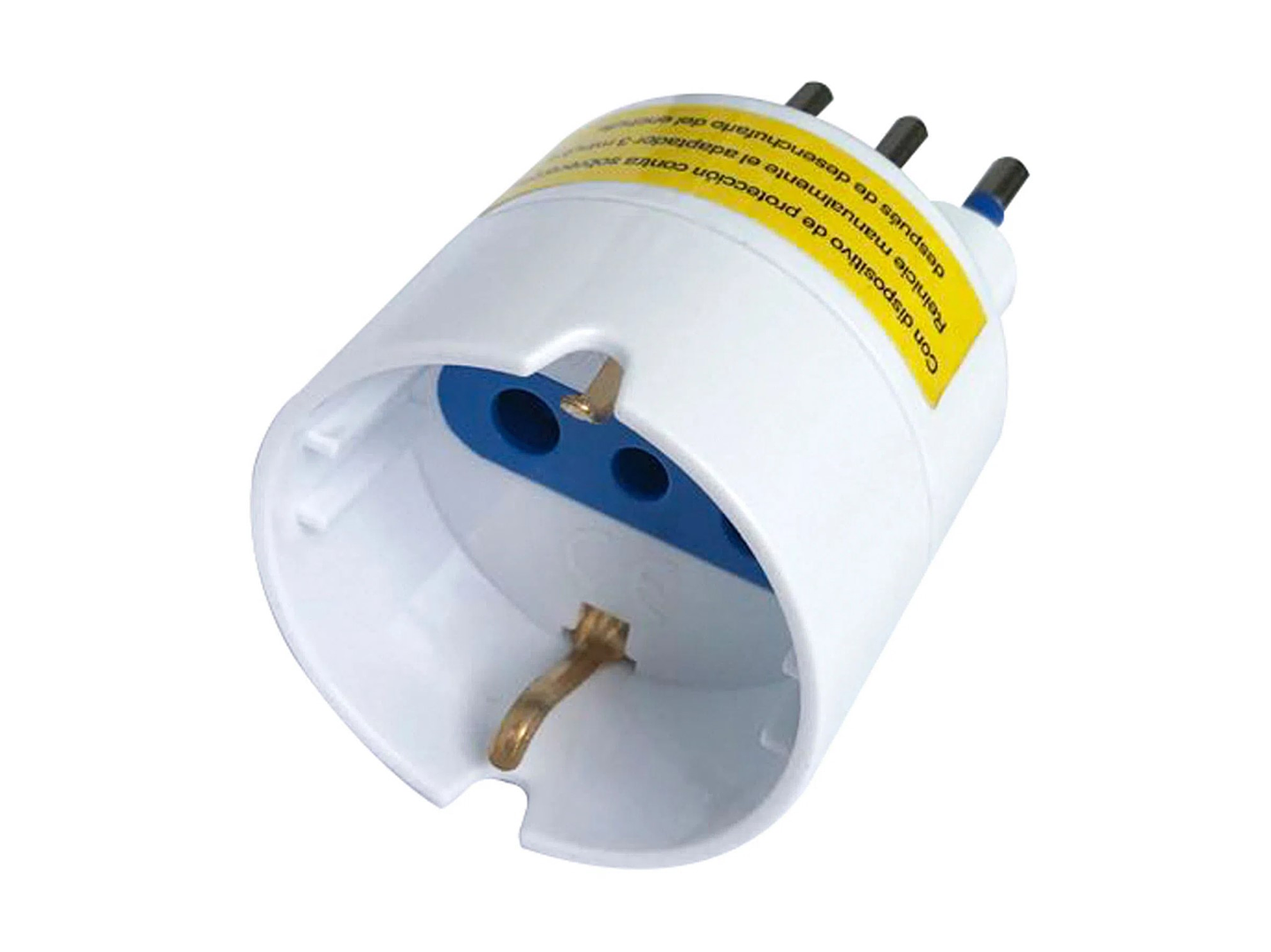 Enchufe Adaptador Schuko Macrotel 2