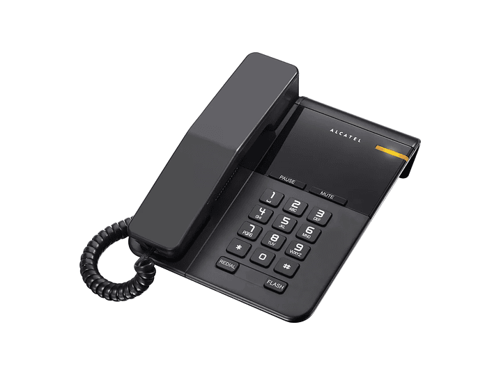Teléfono Fijo Sobremesa Alcatel T22 Negro 1