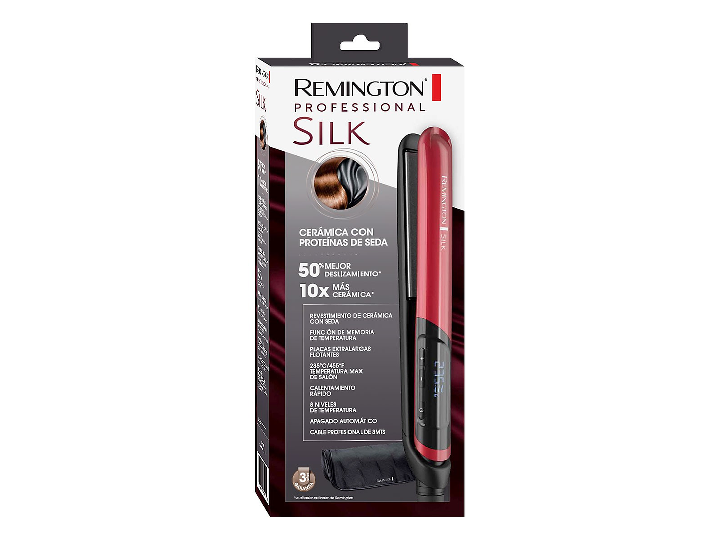 Plancha Alisadora Remington Silk S9600 2