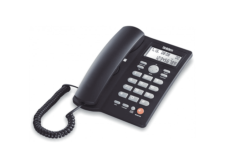 Teléfono Fijo Sobremesa Uniden AS7413 Negro 1