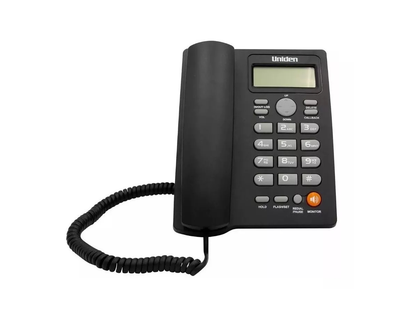 Teléfono Fijo Sobremesa Uniden AS7413 Negro 2