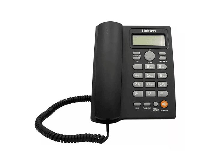 Teléfono Fijo Sobremesa Uniden AS7413 Negro 2