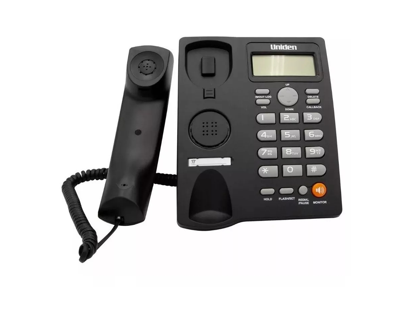 Teléfono Fijo Sobremesa Uniden AS7413 Negro 3