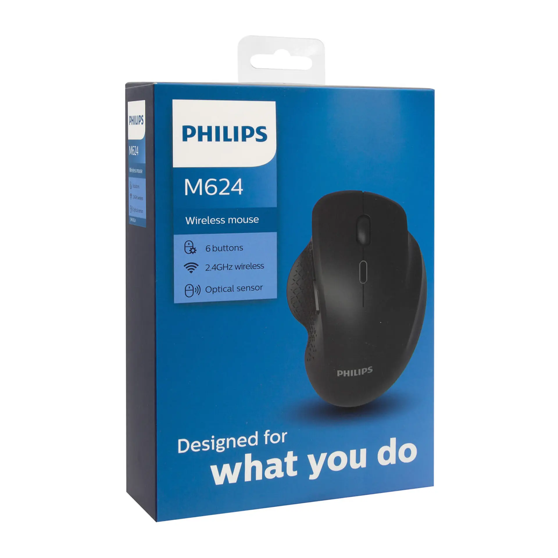 Mouse inalambrico Philips SPK7624 negro 3