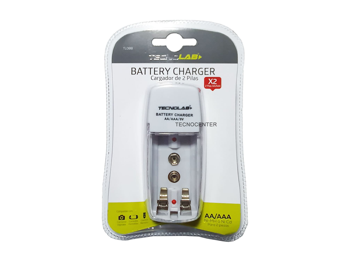 Cargador Pilas AA AAA 9v Tecnolab 1