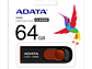 Pendrive 64GB Adata C008 Usb Negro/Rojo Classic - Miniatura 2