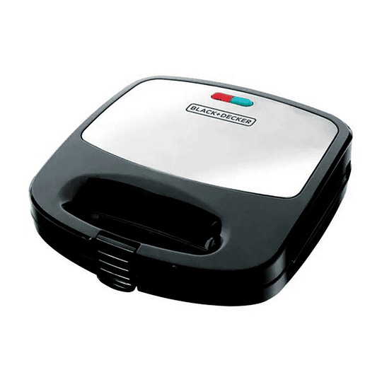 Sandwichera, Parrilla y Waflera Black+Decker WM2000S-CL