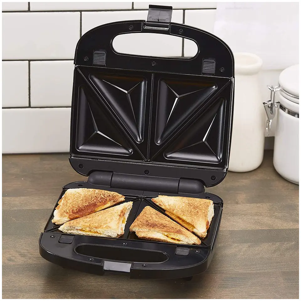 Sandwichera, Parrilla y Waflera Black+Decker WM2000S-CL 3