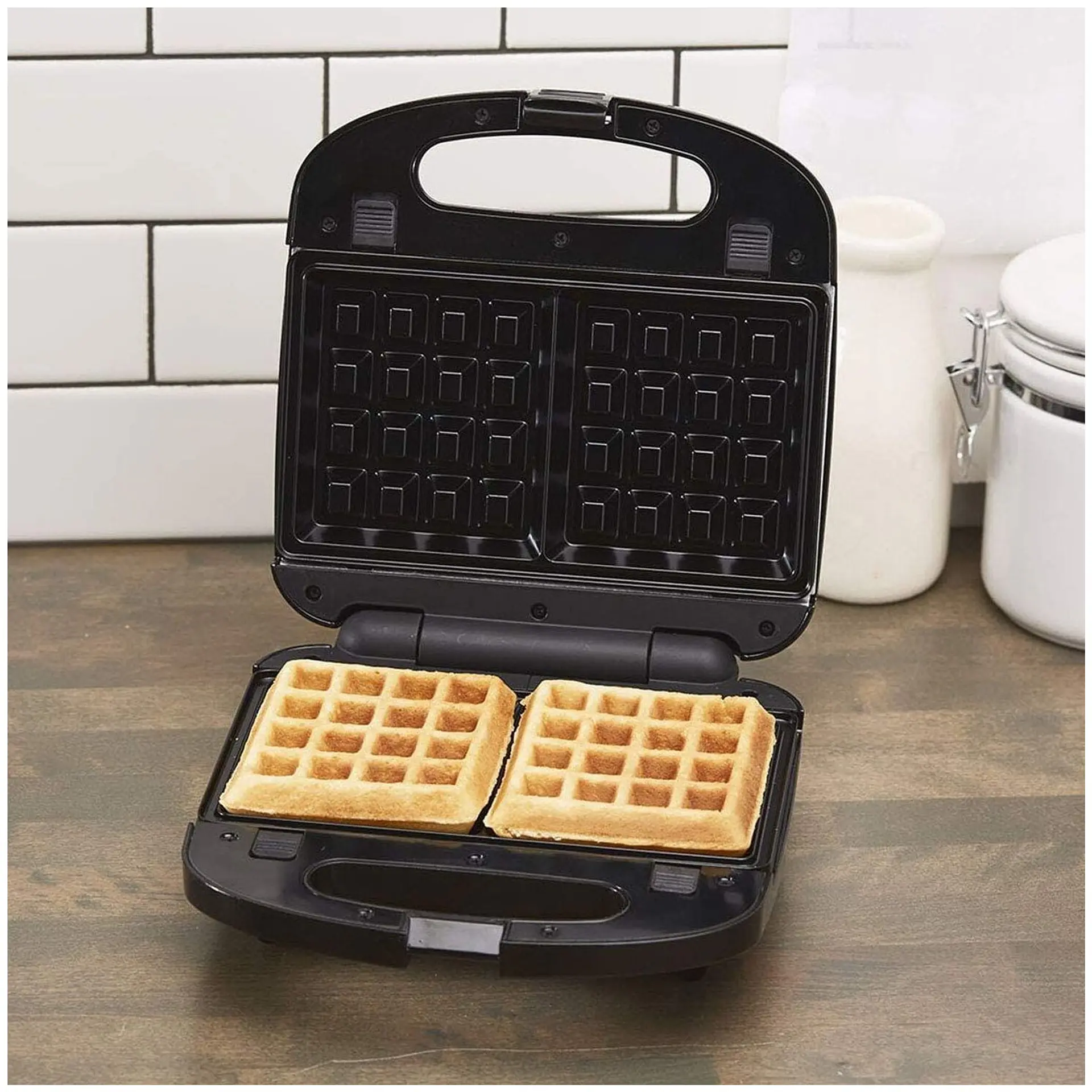 Sandwichera, Parrilla y Waflera Black+Decker WM2000S-CL 5