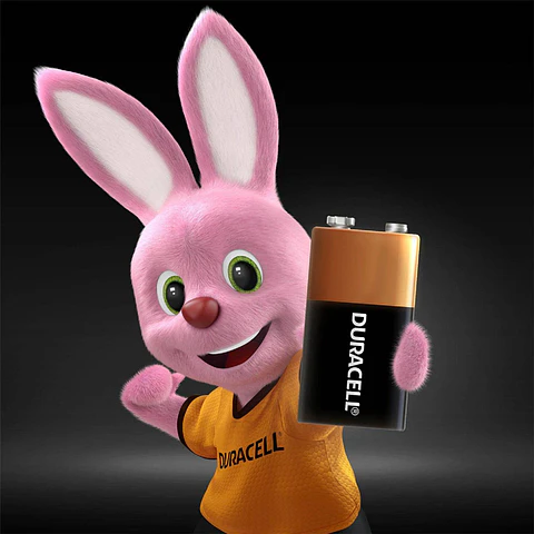 Bateria 9v Duracell Alcalina