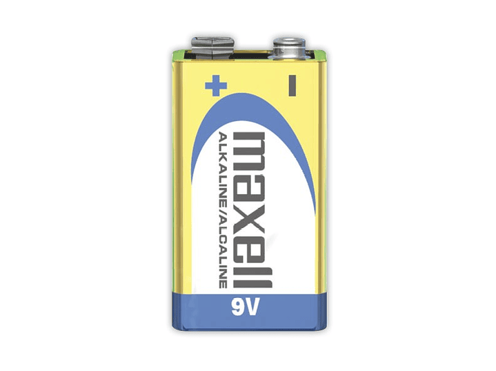 Bateria 9v Maxell Alcalina 2