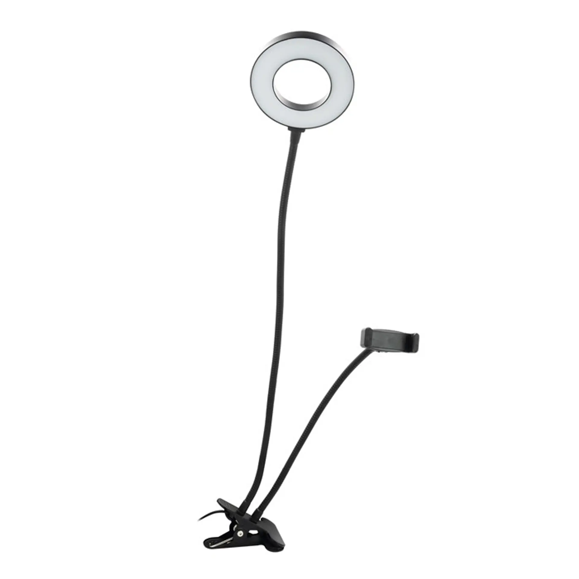Soporte Tipo Clip Para Smartphone Con Aro De Luz 3