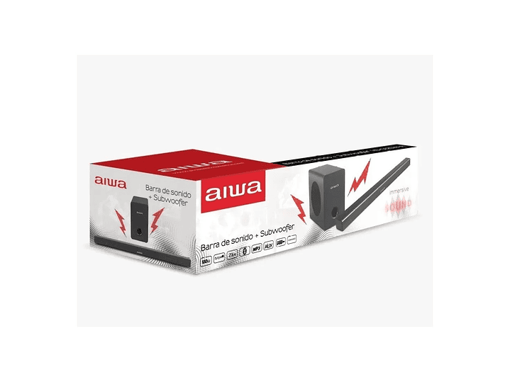 SoundBar Parlante Barra con Woofer SB-006LD 4