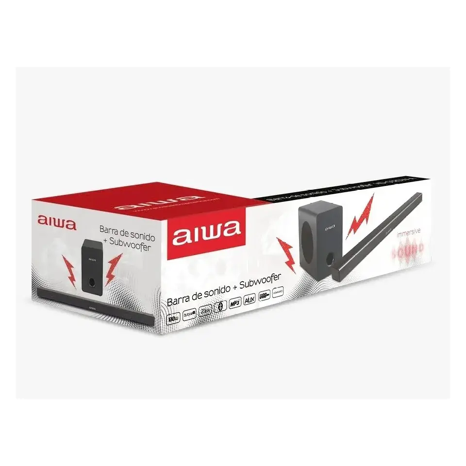 SoundBar Parlante Barra con Woofer SB-006LD 4