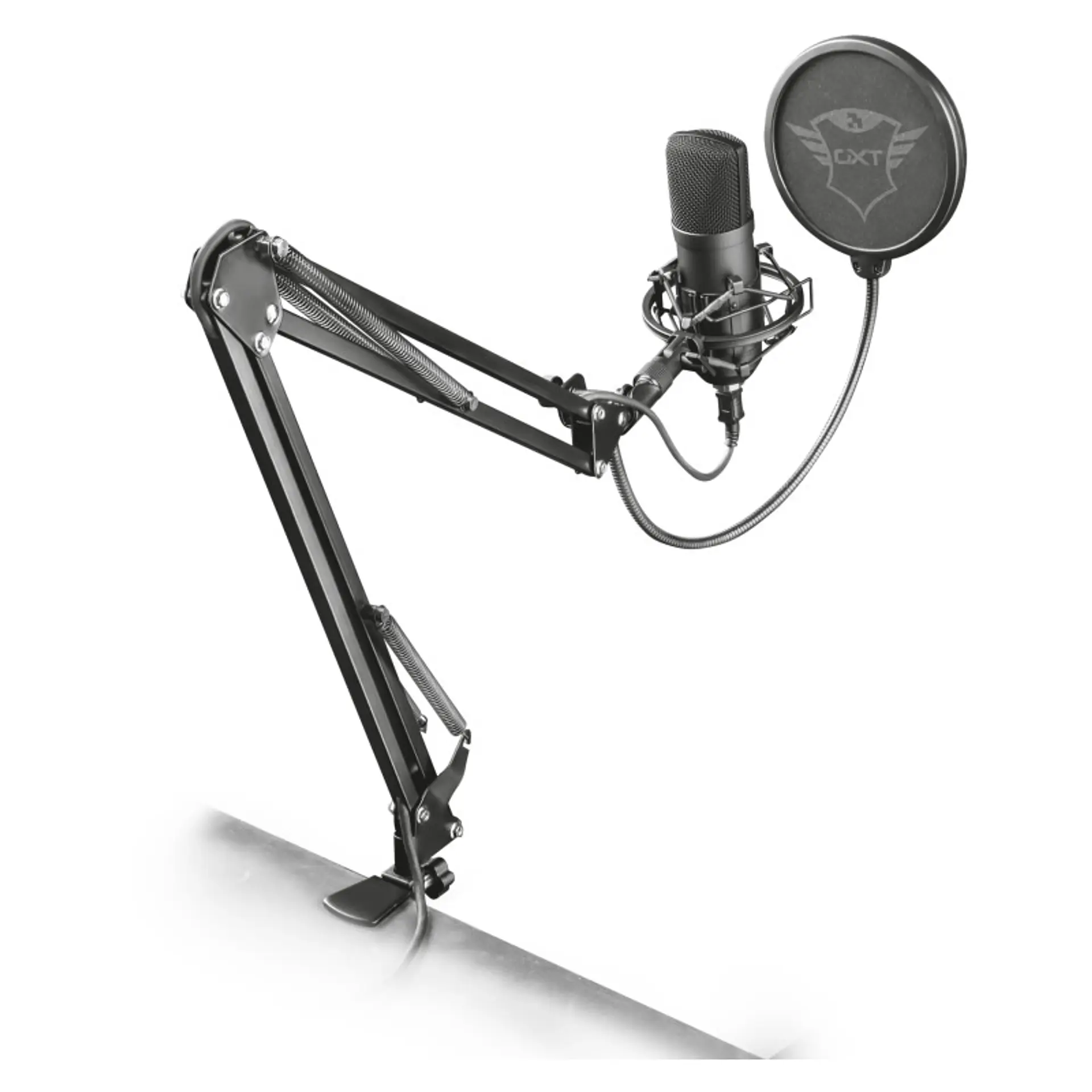 Microfono Usb Streaming Trust Gxt252+ Plus Emita 1