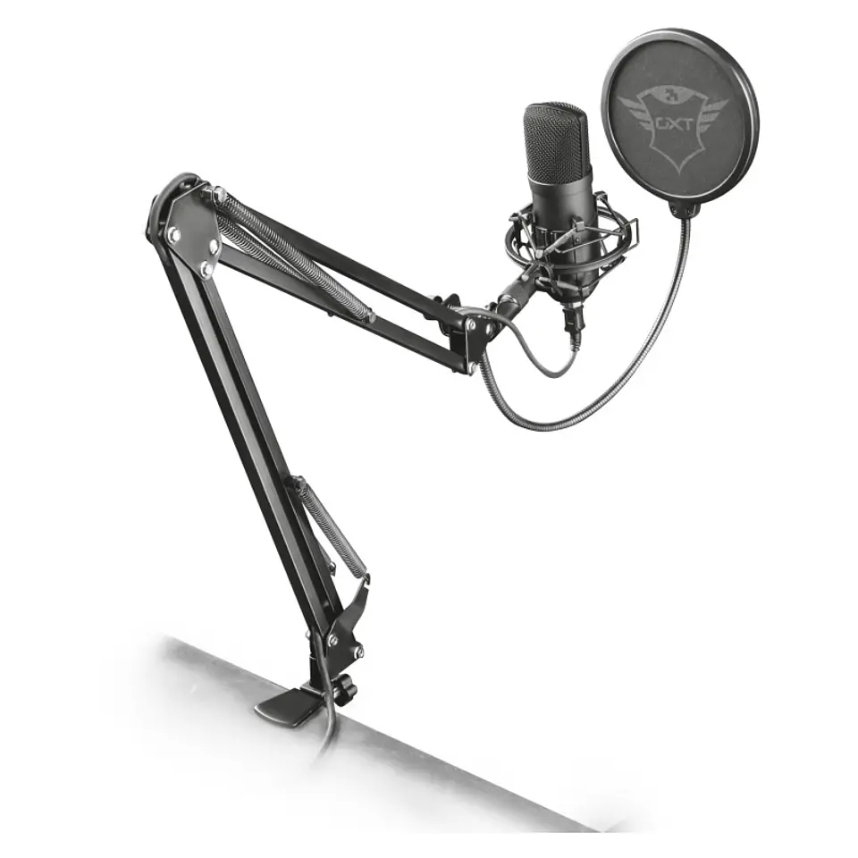 Microfono Usb Streaming Trust Gxt252+ Plus Emita 1