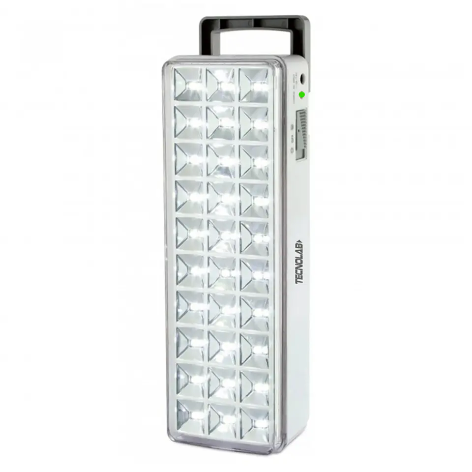 Lampara de emergencia 30 Led Tecnolab Recargable 1
