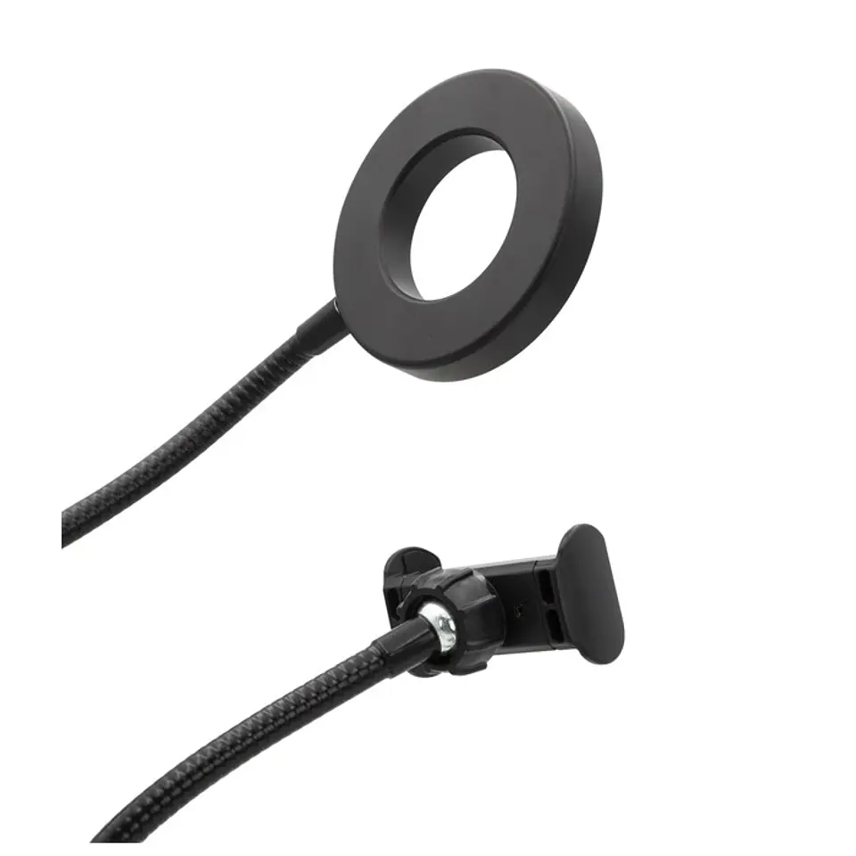 Soporte Tipo Clip Para Smartphone Con Aro De Luz 7