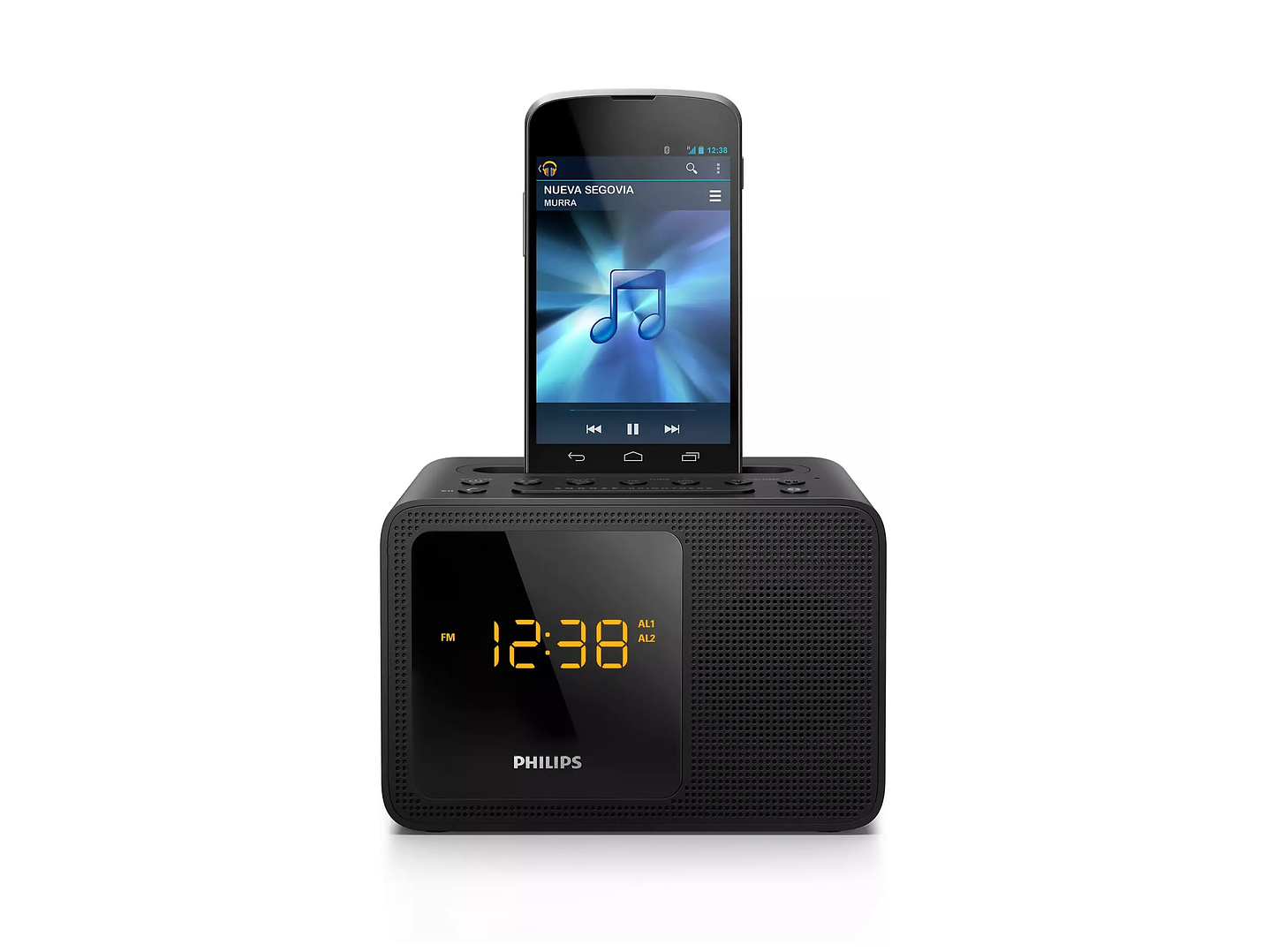 Radio Reloj Despertador Bluetooth Philips AJT5300 2
