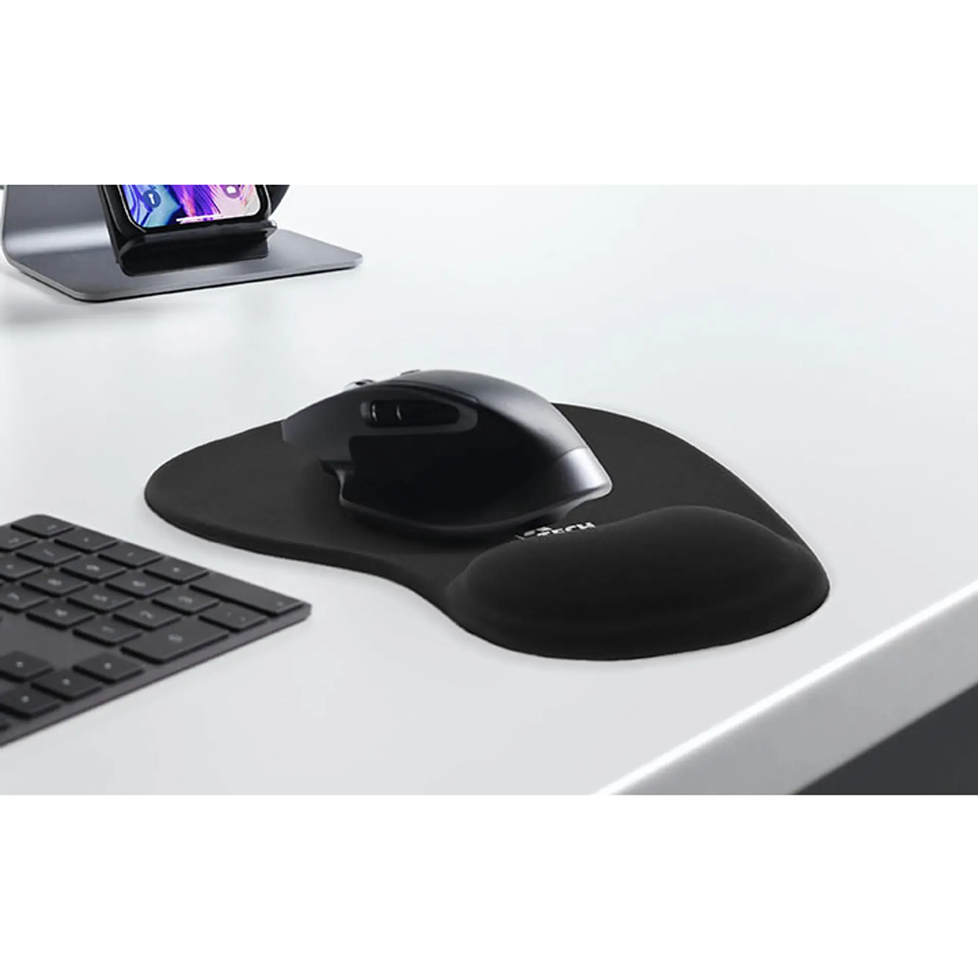 Mouse Pad Alfombrilla Apoya Muñeca Gel Silicona Xtech 2