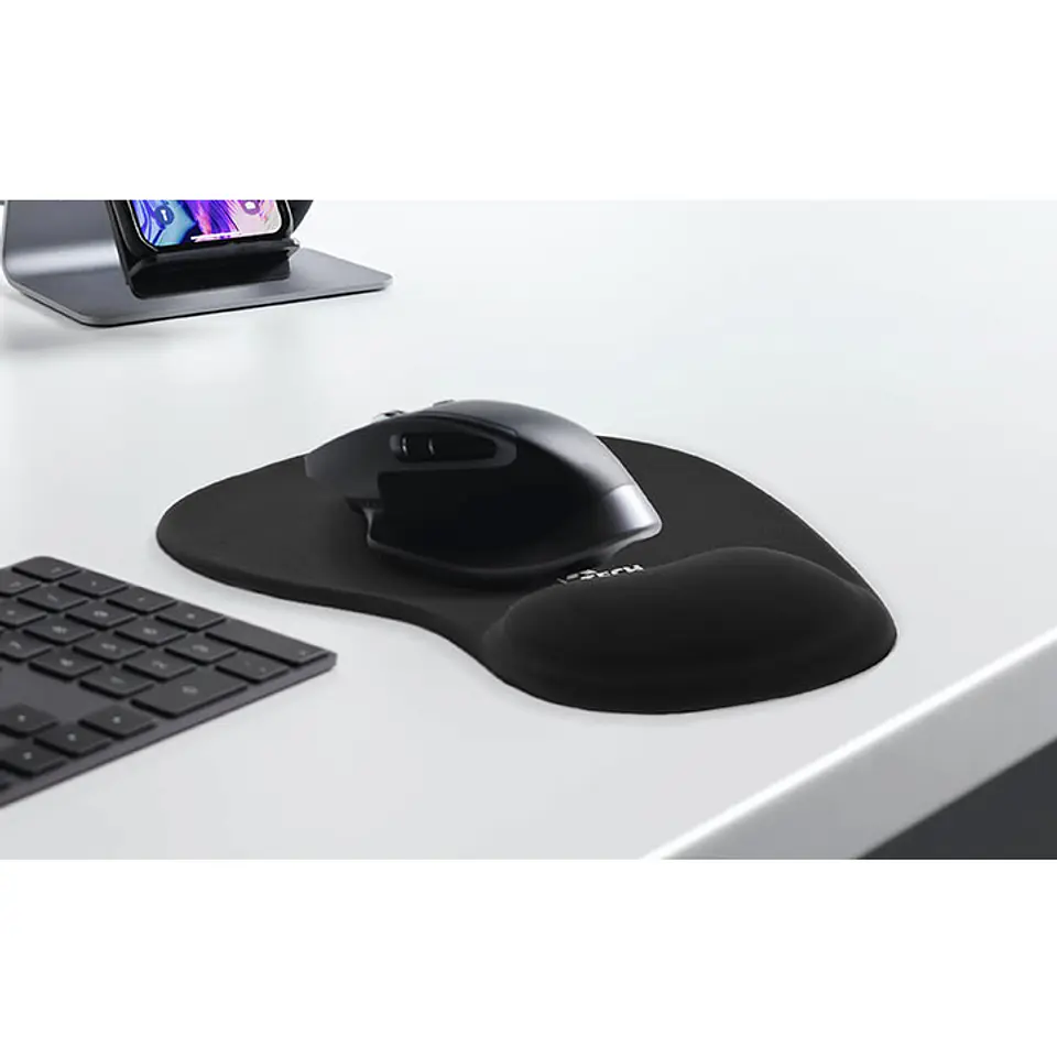 Mouse Pad Alfombrilla Apoya Muñeca Gel Silicona Xtech 2