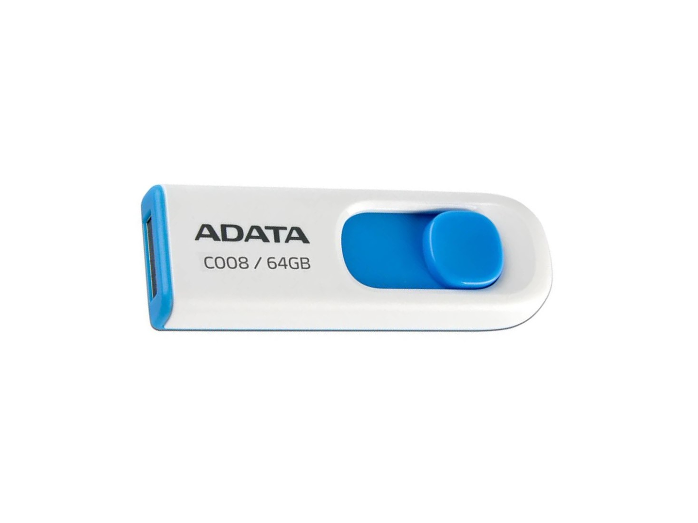 Pendrive 64GB Adata C008 Usb Blanco/Azul Classic 1
