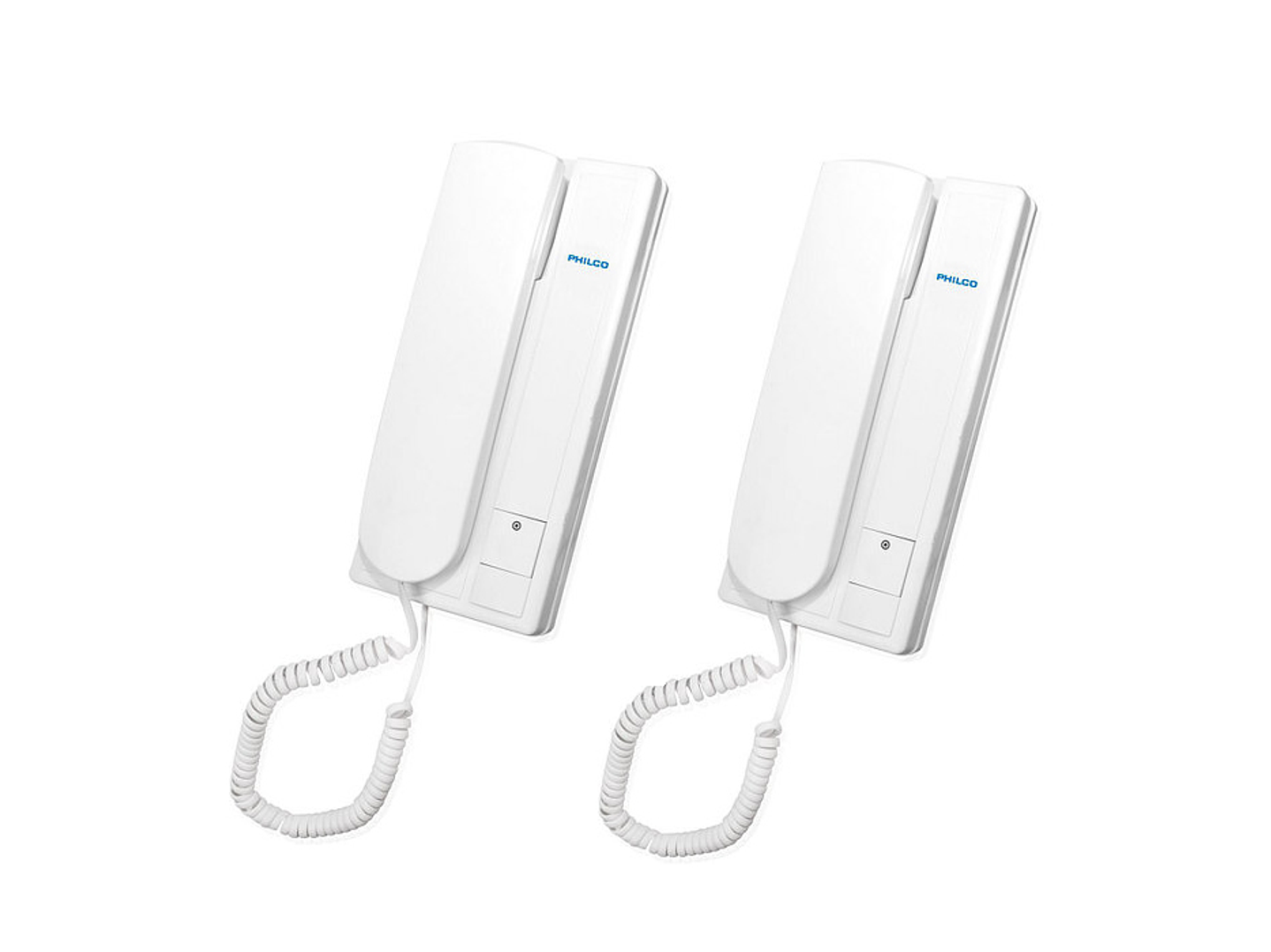 Kit 2 Citofonos Punto a Punto Philco Intercomunicador CT10 1