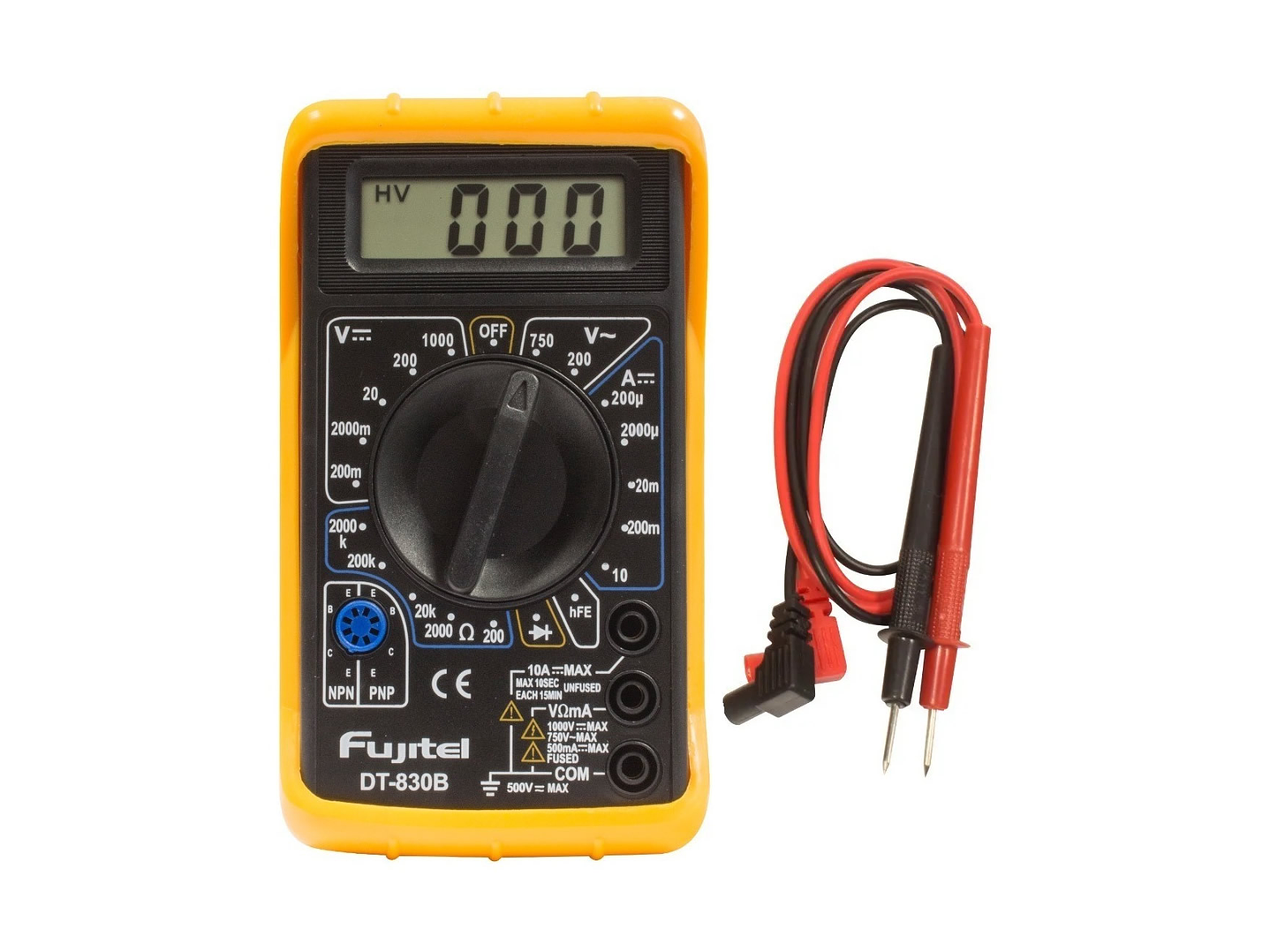 Tester Multitester Digital Fujitel DT830-B 1