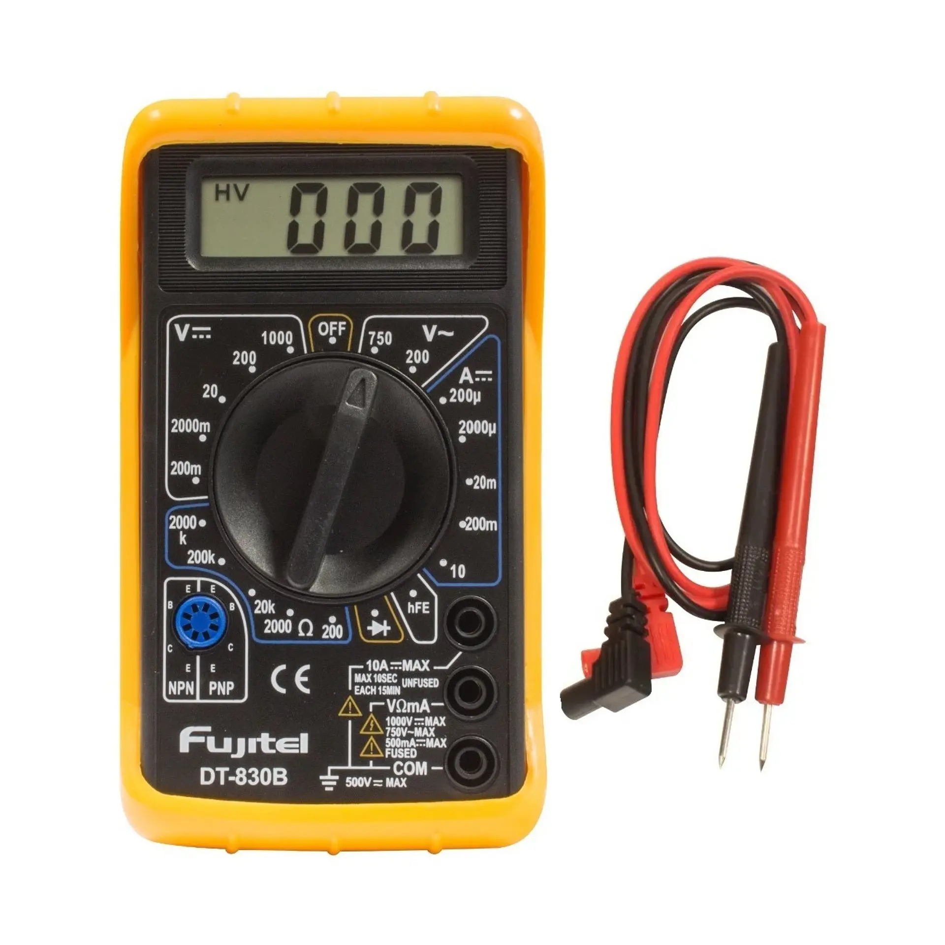 Tester Multitester Digital Fujitel DT830-B 1