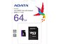 Tarjeta Memoria Micro SD XC 64GB Adata - Miniatura 1