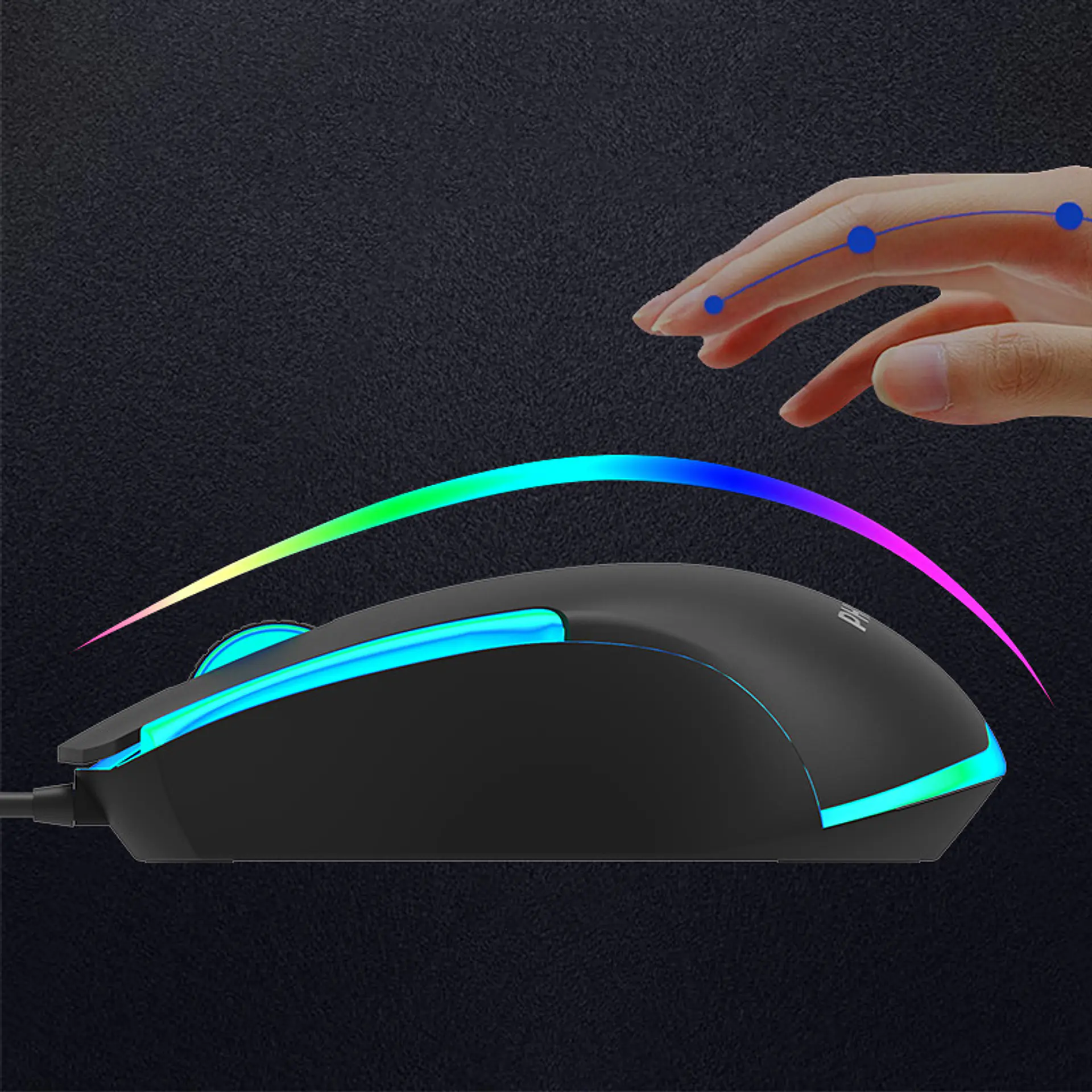 Mouse Gamer Philips Momentum SPK9314 5