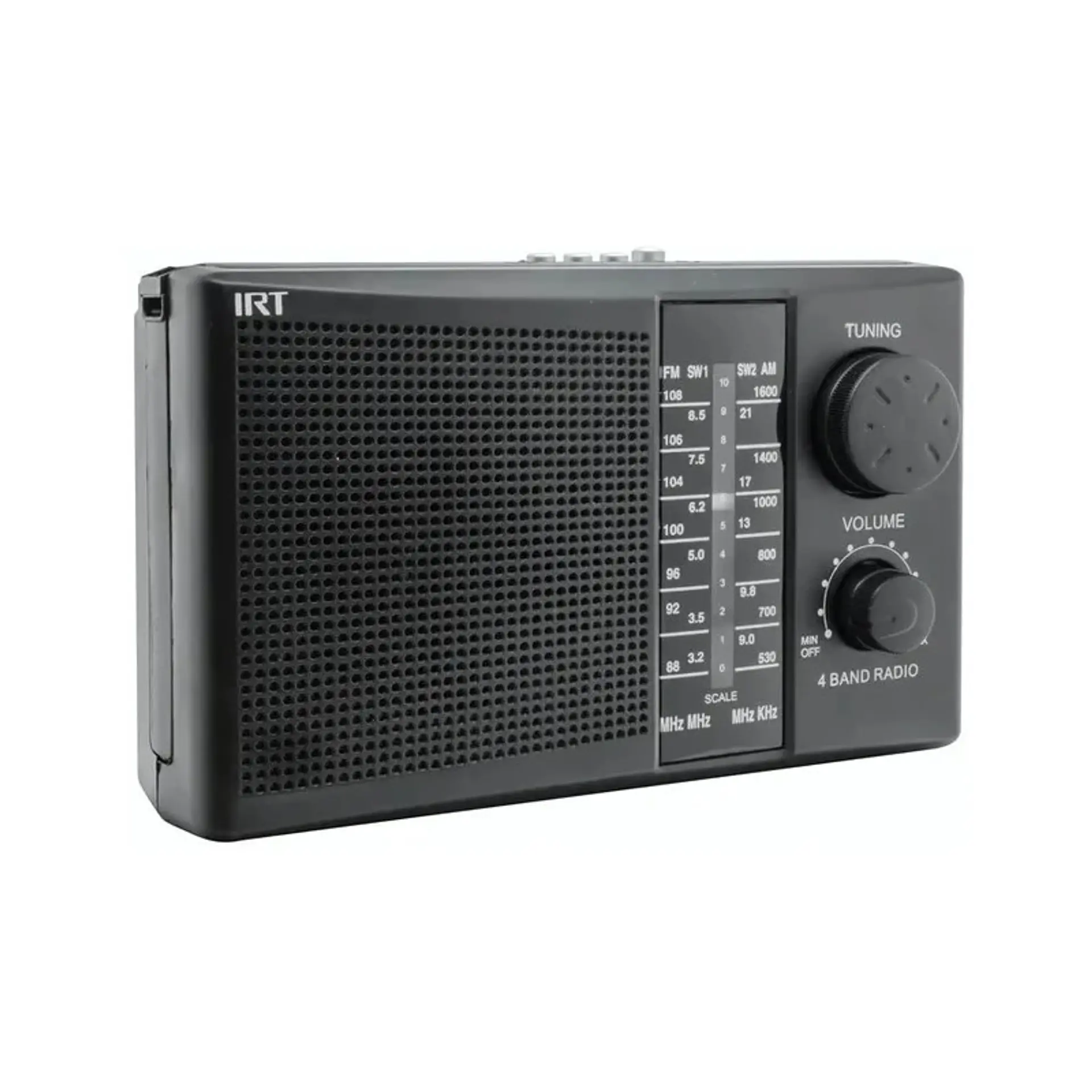 Radio Portatil IRT Fm/am/tv/sw 4 bandas negra 3