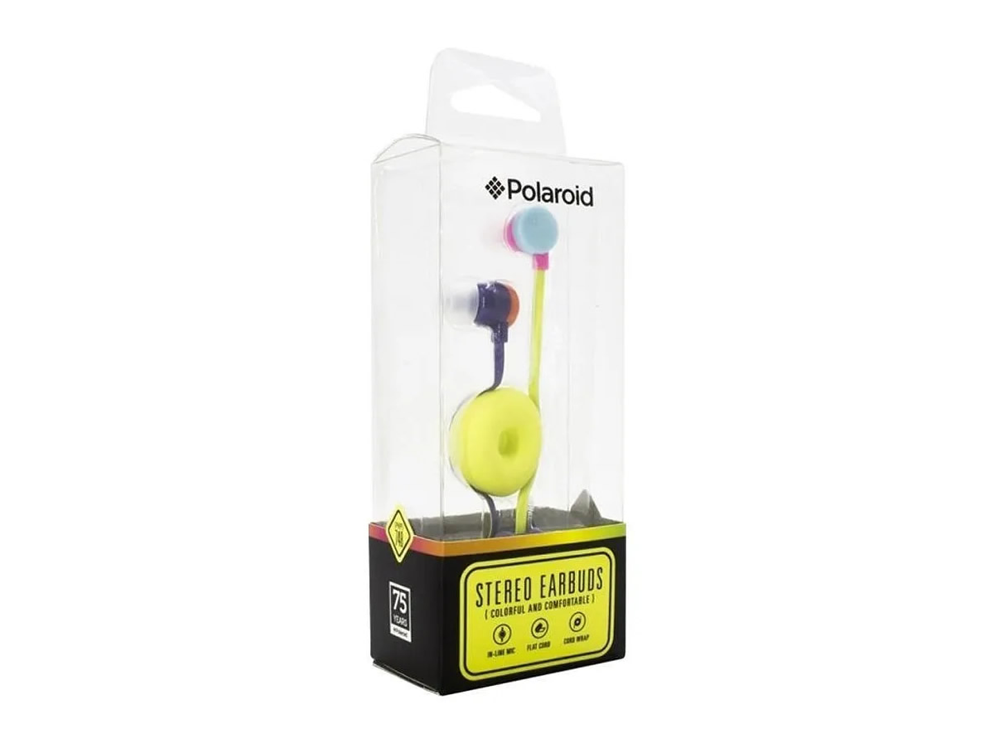 Audifonos InEar Manos Libre Polaroid Earbuds Verde 1