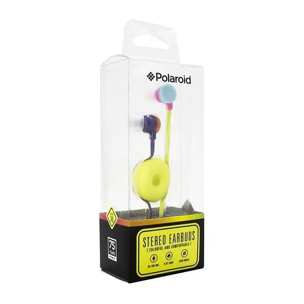 Audifonos InEar Manos Libre Polaroid Earbuds Verde